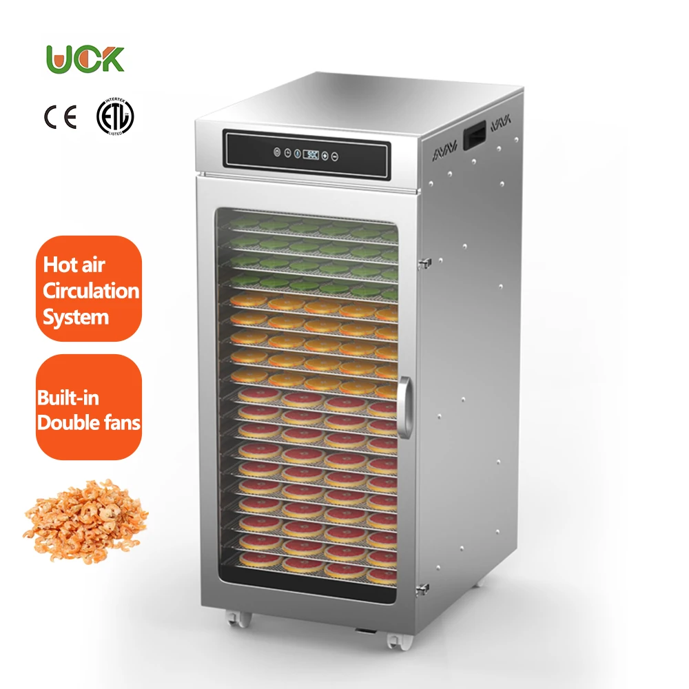 

Commercial Food Dehydrator Machine 20 Trays Fruit And Vegetables Dehydrators For Seafood And Jerky