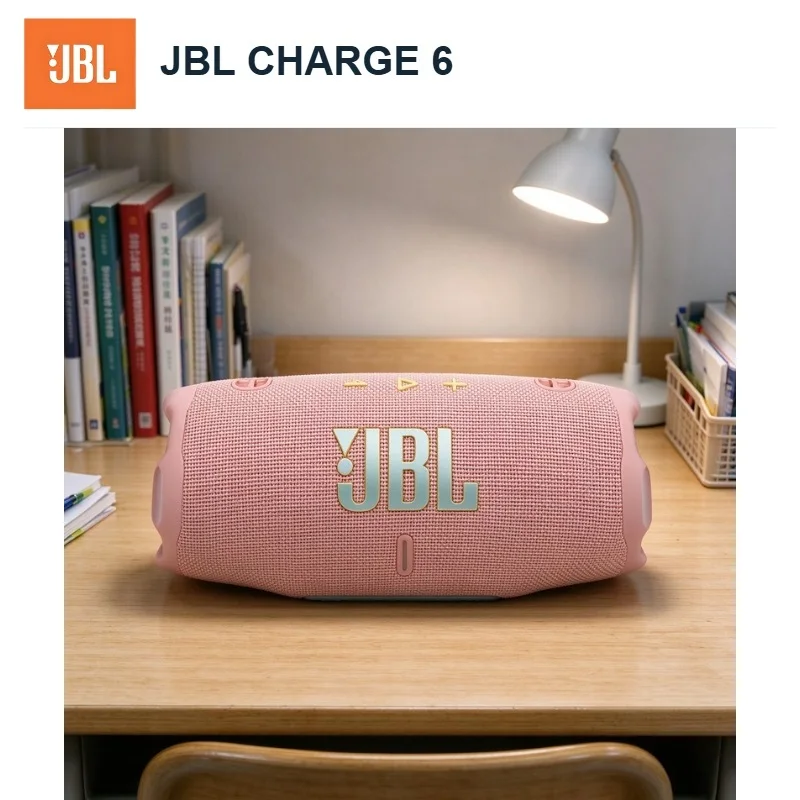 JBL CHARGE6 Bluetooth Speaker With Long Battery Life For Travel