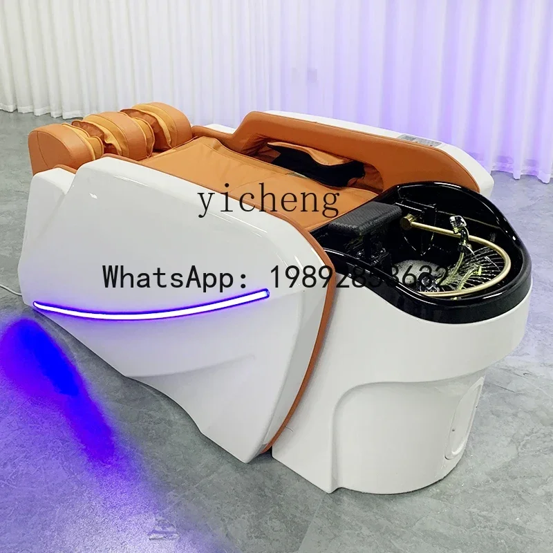 AA  Hair Salon Barber Shop Hair Head Treatment Flushing Bed Fumigation Intelligent Electric Massage Shampoo Bed