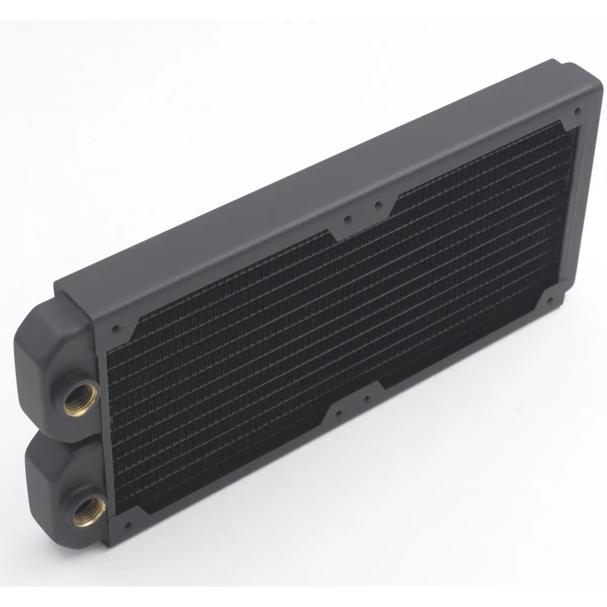 Gnorium Full Copper Radiator Heat Exchanger 240mm 2 x 12cm  Water Cooling 14 Tubes RD240CD1