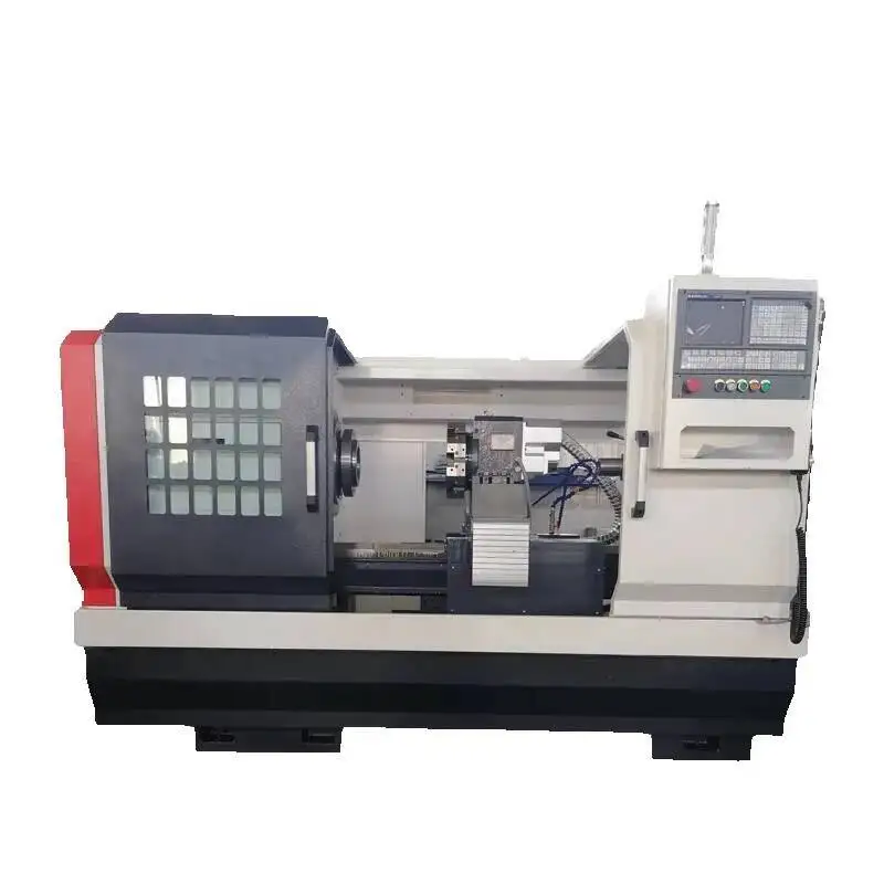 Ck6140 Goedkope Hard Rail Flat Bed Horizontale Mini Cnc Draaibank Hine Metaal