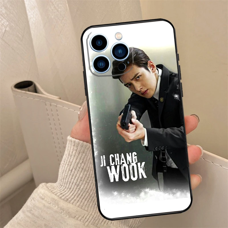 Ji Chang Wook Case For iPhone 16 15 13 11 12 14 Pro Max 12 Mini 7 8 Plus X XS Max XR Bumper Cover