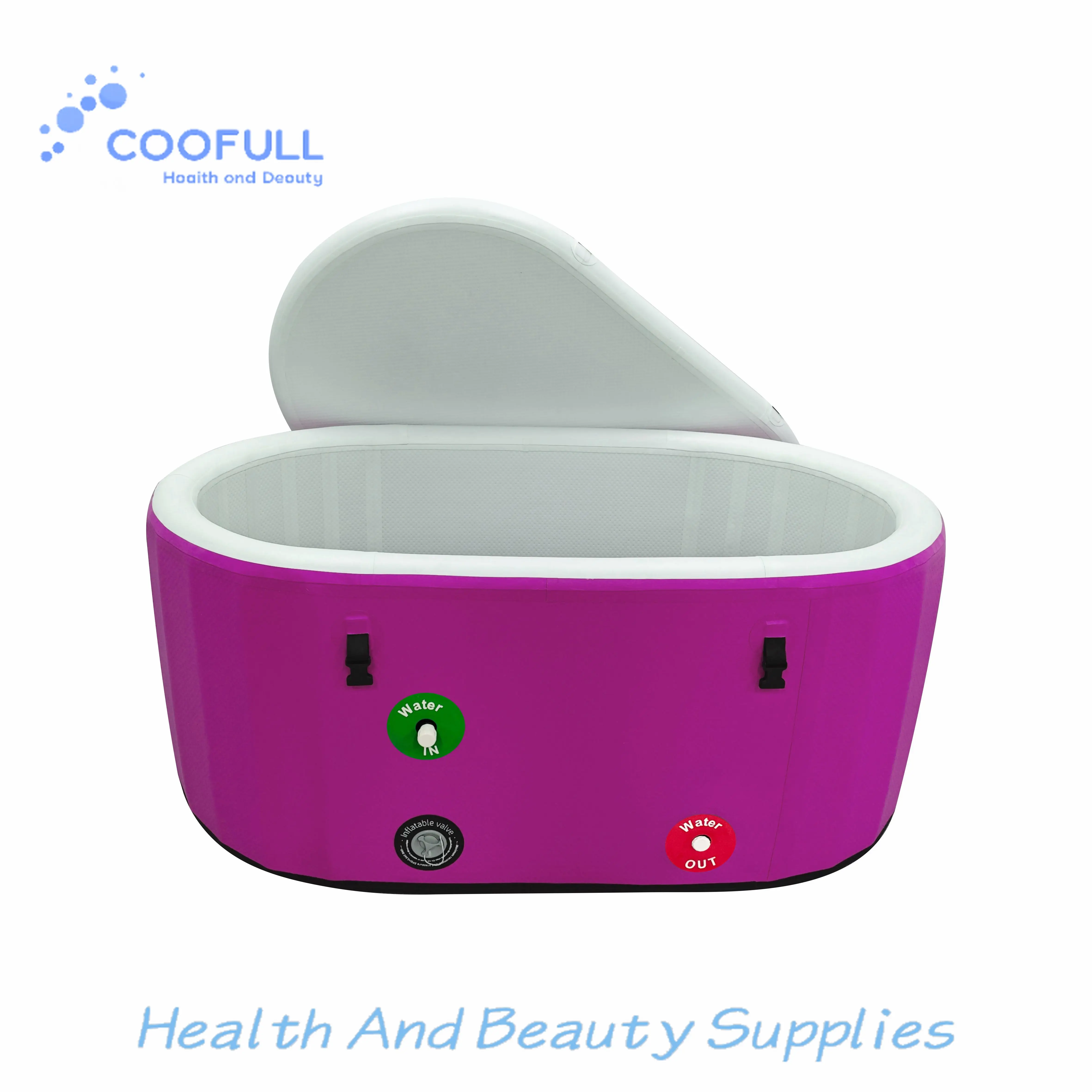 Coofull Syochi Factory Direct Cold Plunge Tub Canada Ice Bath Inflatable Ice Bathtub with Chiller Tub for Ice Bathing