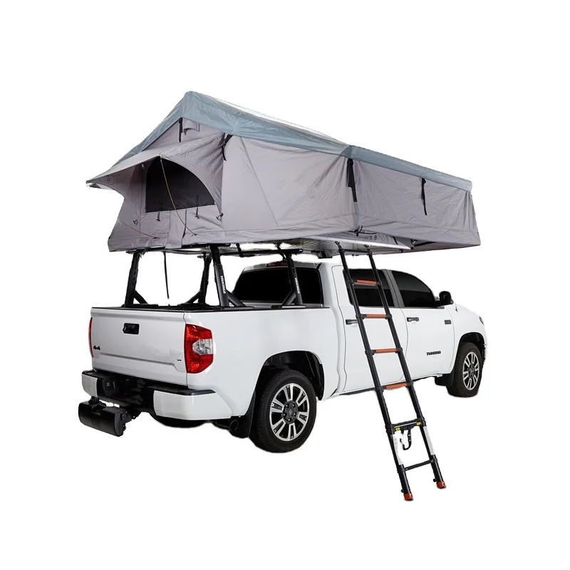 

4x4 Offroad Single-Layer Canvas Roof Top Tent Waterproof Soft Shell for SUV Jeep Overlanding Portable soft shell roof tent