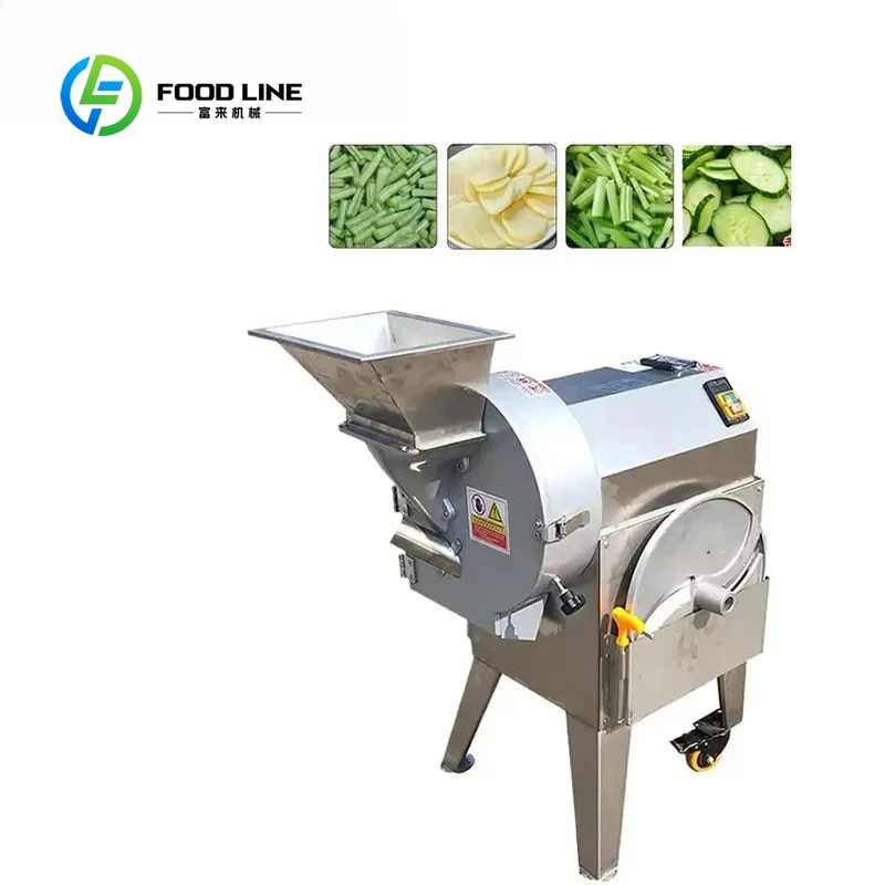 Customized size Commercial Automatic Vegetable Carrot Cutter Cassava Stick Slicer