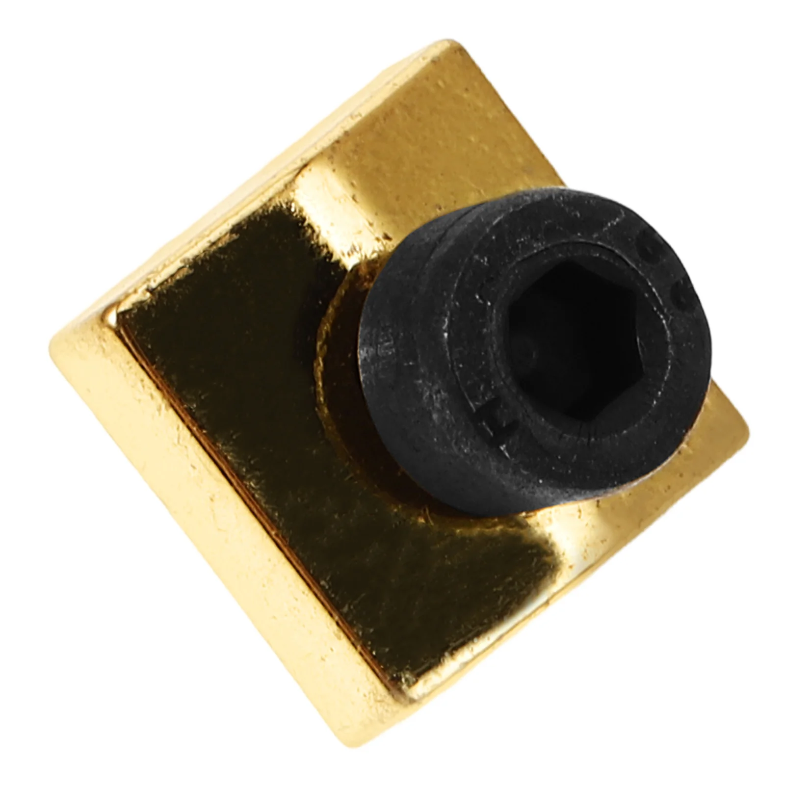 

1 set 1 Set Zinc Alloy Guitar String Retainer Press Locking Nut For Electric Guitar Stable Tuning Headstock Accessory Musical
