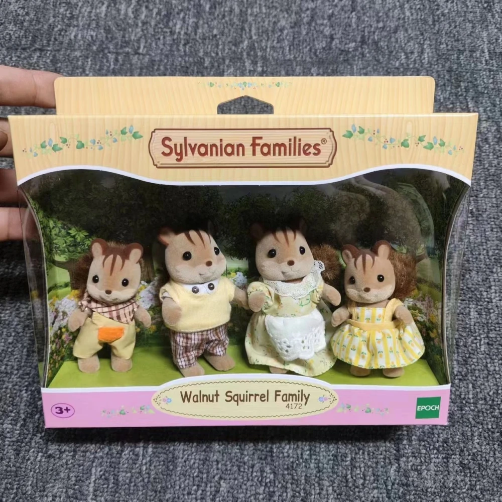 Sylvanian Families Flower Princess Set For Girls Family Toys Dolls Children'S Gifts Desktop Decorations Handmade Collections