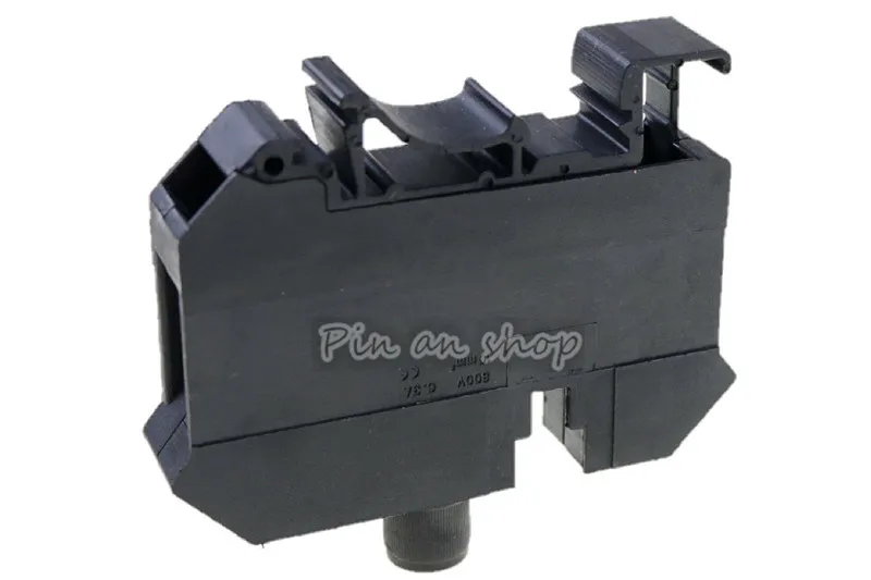 10 قطعة TYP UK10N-DREHSI (UK-10RD)، 10mm2 تأمين الأسلاك الطرفية ذات الصمامات المربعة