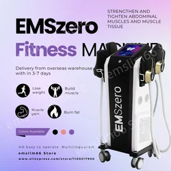 EMSzero PRO 6500W EMS Sculpting NEO RF Body Slimminng Machine Professional Electromagnetic Fat Removal Btromagnetic Stimulate