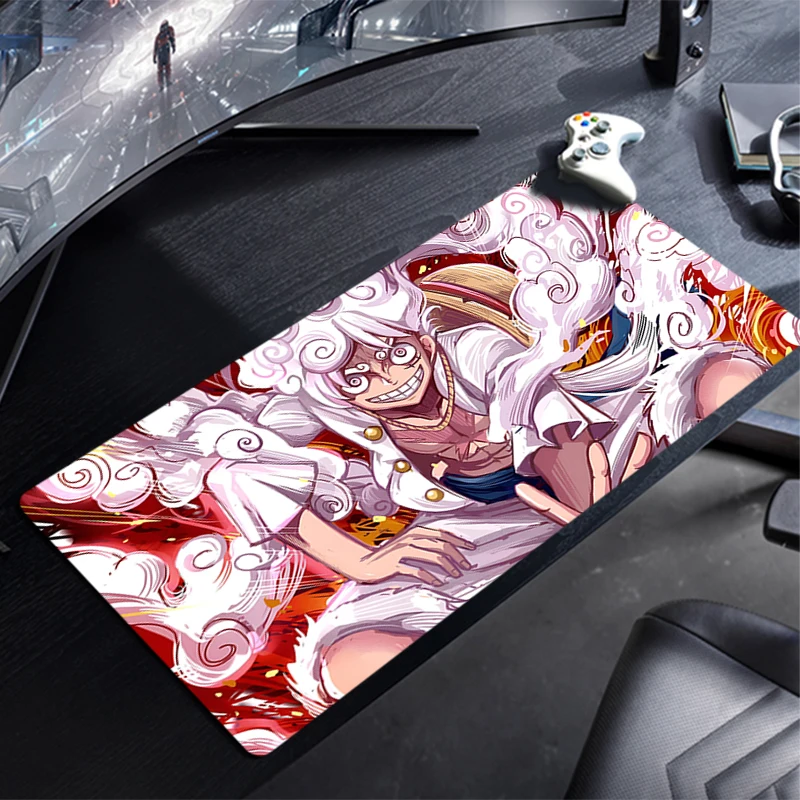 Mouse Pad One Piece Anime Gamer PC Computer Large 900x400 XXL Desk Mat Keyboard Anime Gaming Accessories Mousepad Carpet view 3