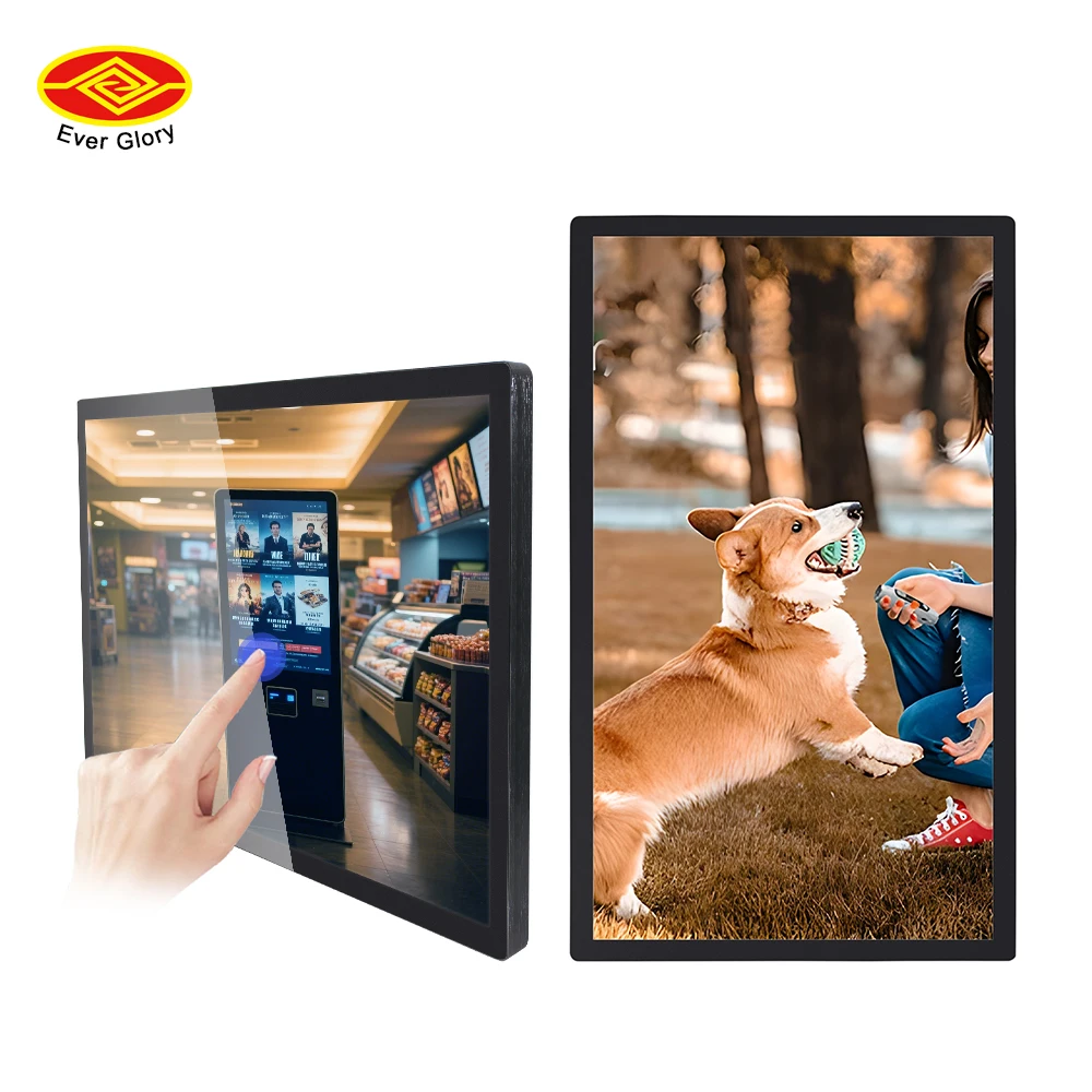21.5 31.5 Inch Touch Screen Monitor Smart Android Panel Wall Mount Capacitive Display Kiosk Terminal Use Monitor Tactil