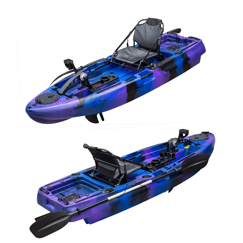 

Новый педальный рыболовный каяк LSF Factory Freeive Propel 8, 8 футов, малый педальный каяк с аксессуарами