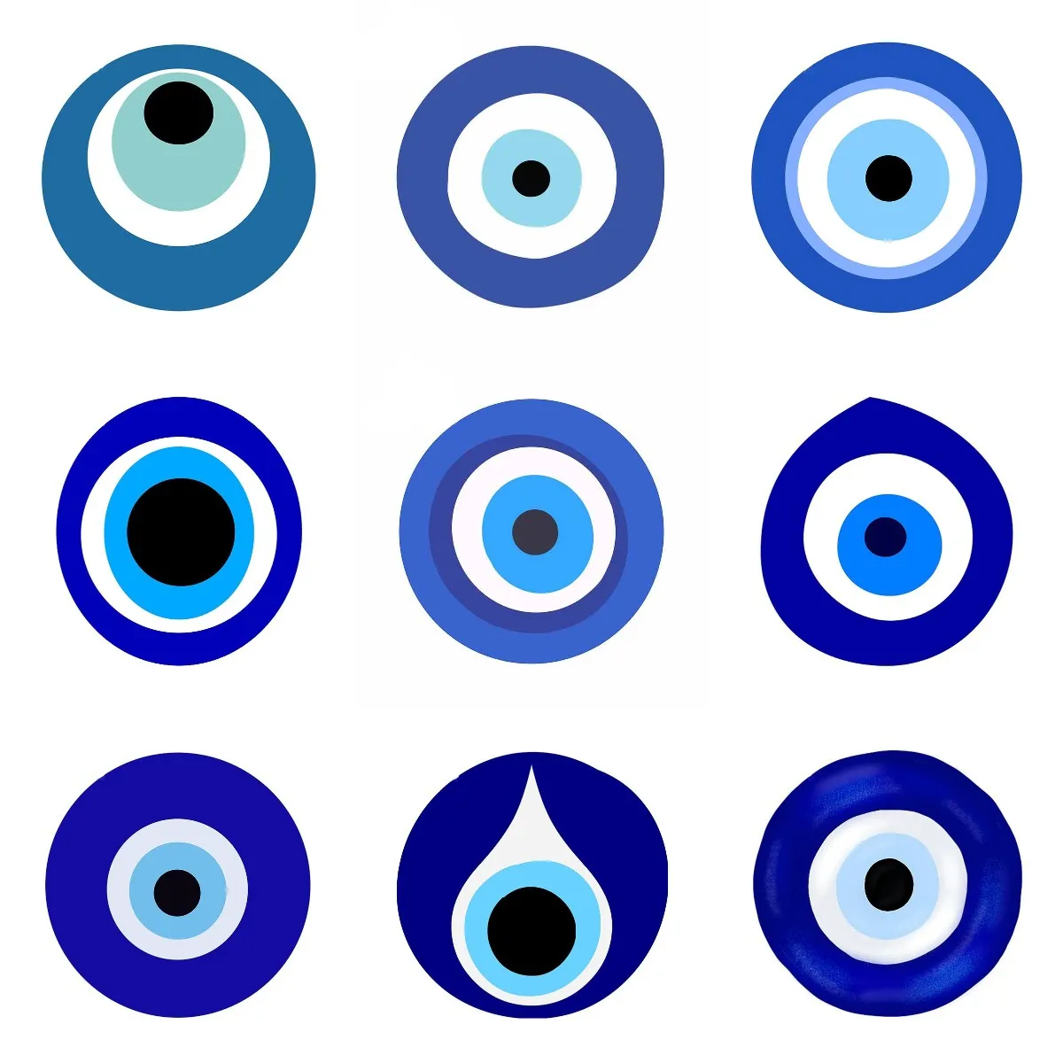 

Evil Eyes Creative Personalized PVC Waterproof Stickers Accessories for Decorate Car Bicycle Van Wall Table Motorcycle Off-road