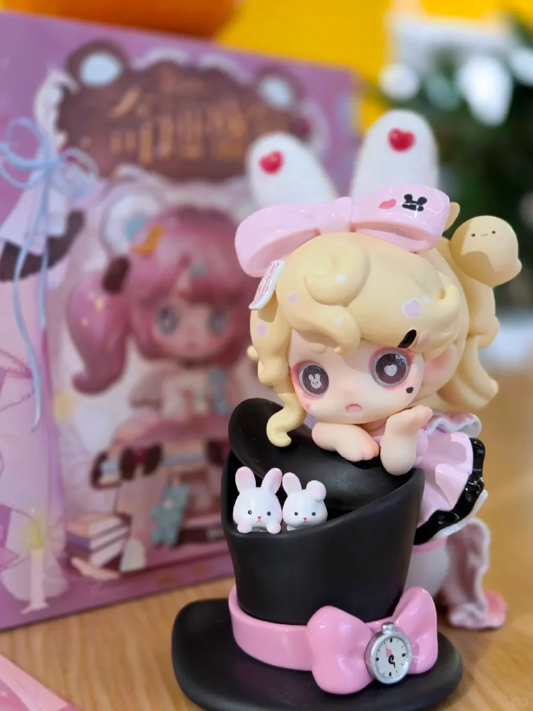 Figurine tendance de la série Miracle Feast 4ème génération authentique, boîte mystère, ornement de bureau Kawaii, cadeaux de fêtes pour amis