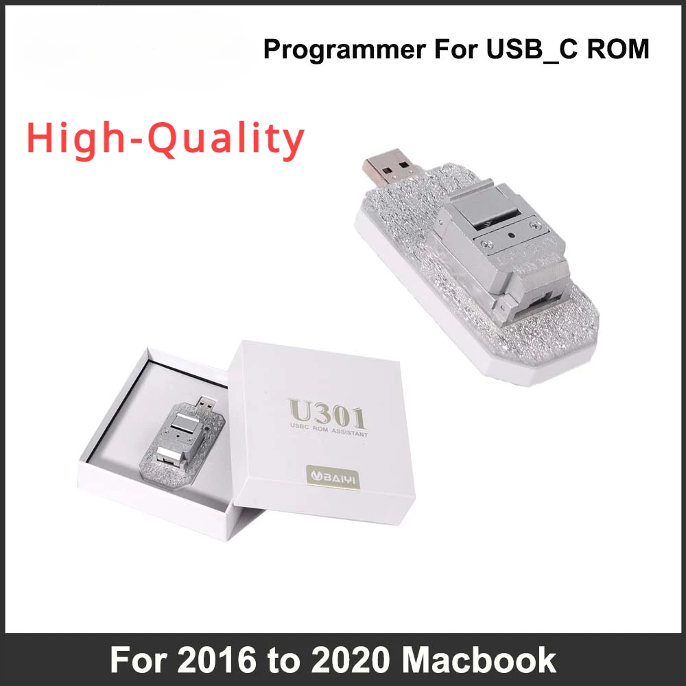 U301เครื่องทดสอบ usbc ROM สำหรับ MacBook A2338 A2337 A2159อ่านและเขียนข้อมูลเมนบอร์ดการวินิจฉัยข้อมูลชุดเครื่องมือซ่อมแซมพลังงาน