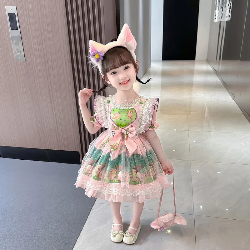 Josaywin Dress for Girls Baby Kids Vestidos Birthday Party Princess Evening Girl Dresses Children Clothes Lolita Girls Dresses