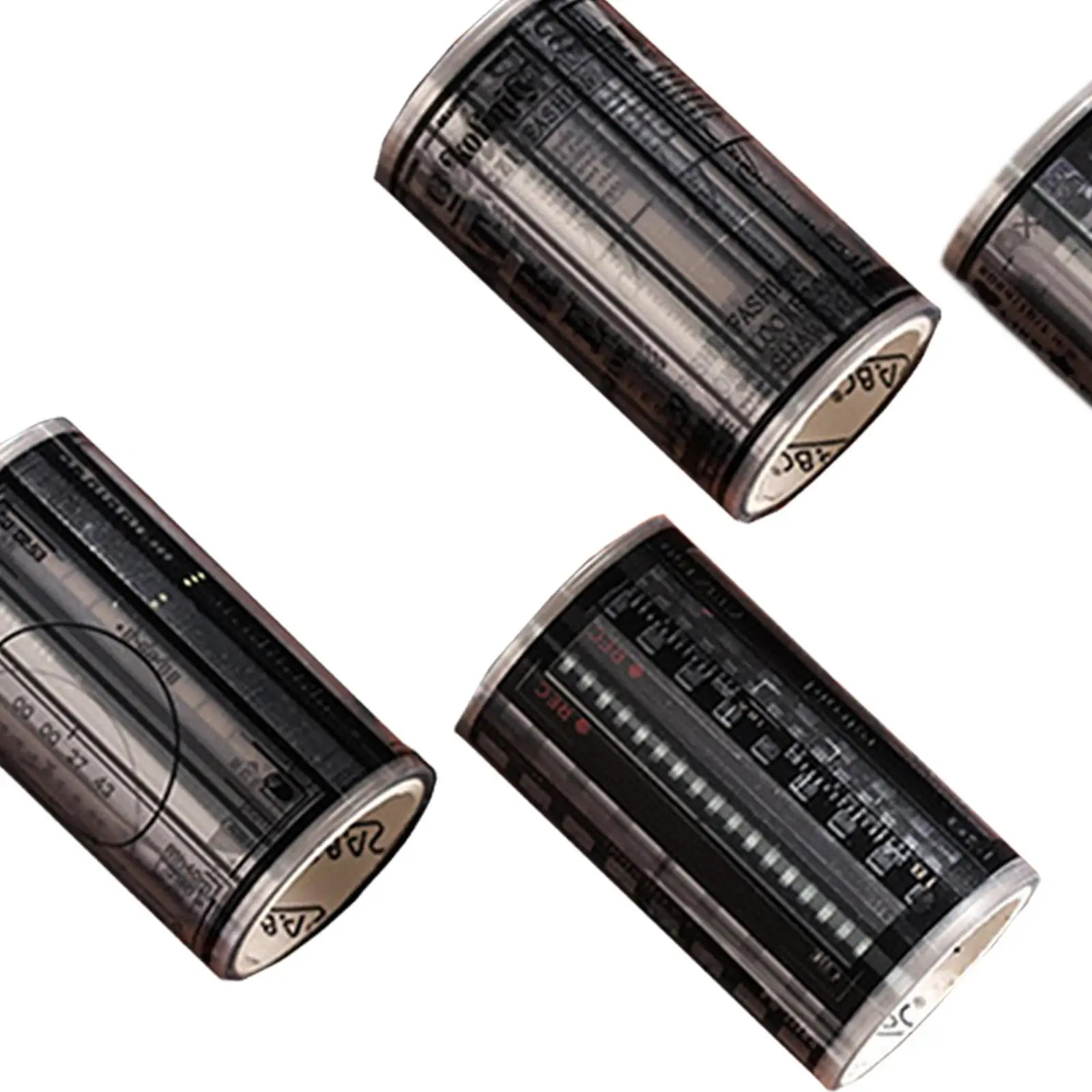 4x Scrapbooking Tapes Stickers for Party Decorations Journaling Gift Wrap