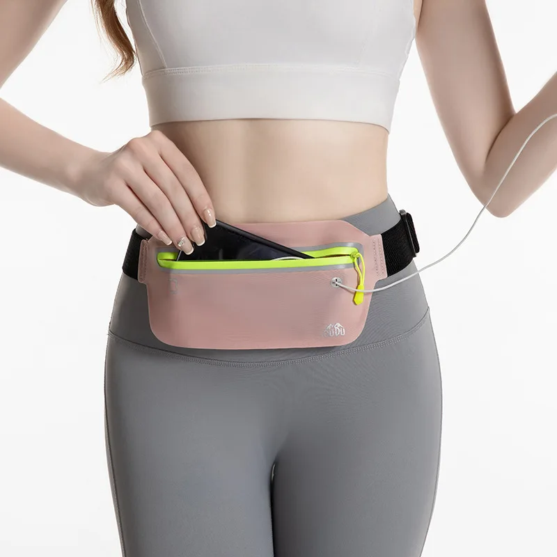 Waterproof Running Waist Bag Sports Belt Pack For Women Men Phone Pouch Outdoor Jogging Fitness Cycling Travel With EarphoneHole