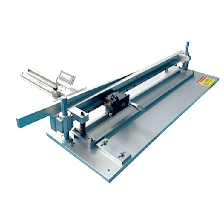 

Manual V Groove Gray Cardboard Cutting Machine Grooving Slotting Machine Adjust the Size With a Digital Display Ruler.