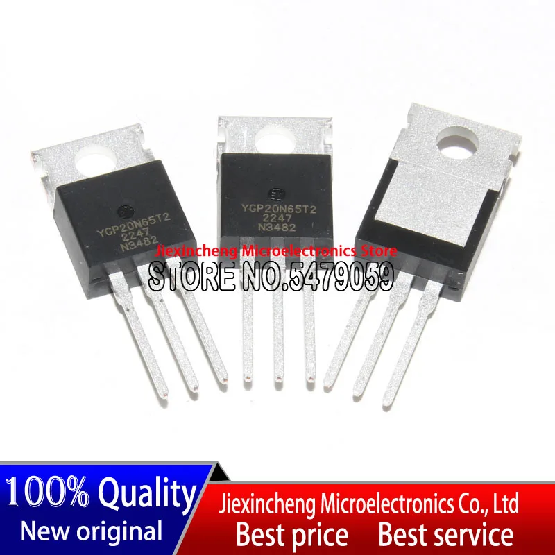 New original YGP20N65T2 YGP20N65 650V 20A TO-220 IGBT 10PCS/LOT