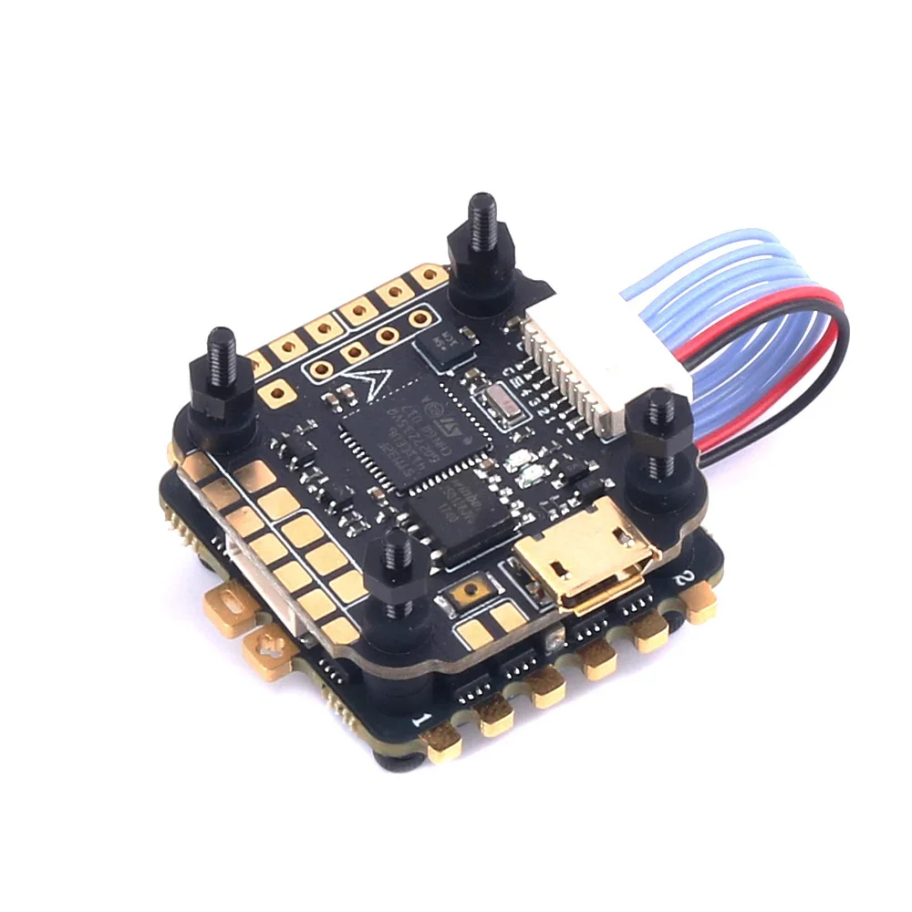 TopESSkystars F411 Mini HD F4 Flight Controller With Ko40 40A 3-6S ESC 20mm Fly Tower Stack For RC Drone FPV Racing