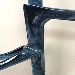 More 100 color painting T1100 1K F14 Carbon Frames Road Bike V Disk brakes Bicycle Frameset with Handlebar Shipment DPD XDB UPS