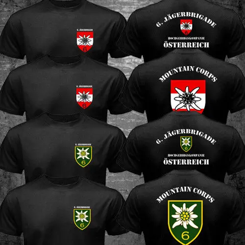 

Austria Armed Forces Mountain Corps Hochgebirgskompanie 6 Jägerbrigade T-shirt