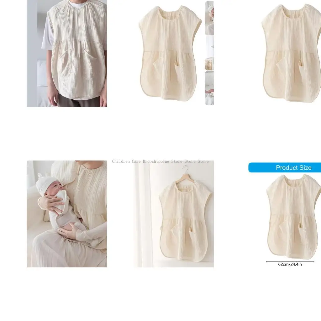 

Nursing Cloth Comfortable Breastfeeding Garment Washable Baby Essential Towel