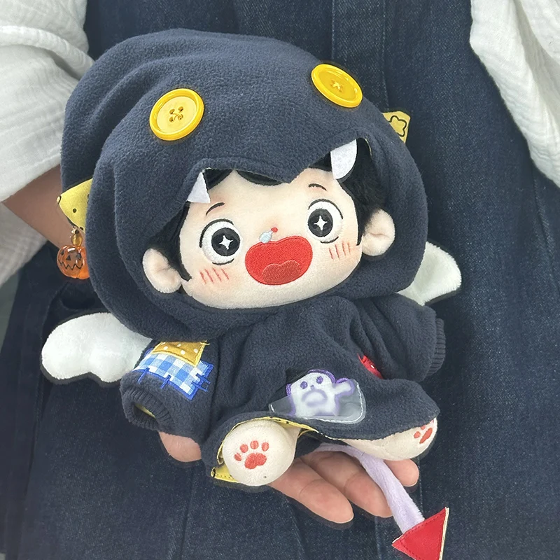 Neue Halloween-Serie, süßer Geist, kleiner Geist, Hoodies, Kleidung, Anzug, kein Attribut, Plüschpuppen, Kostüm, Anziehkleidung, Outfit, Geschenk