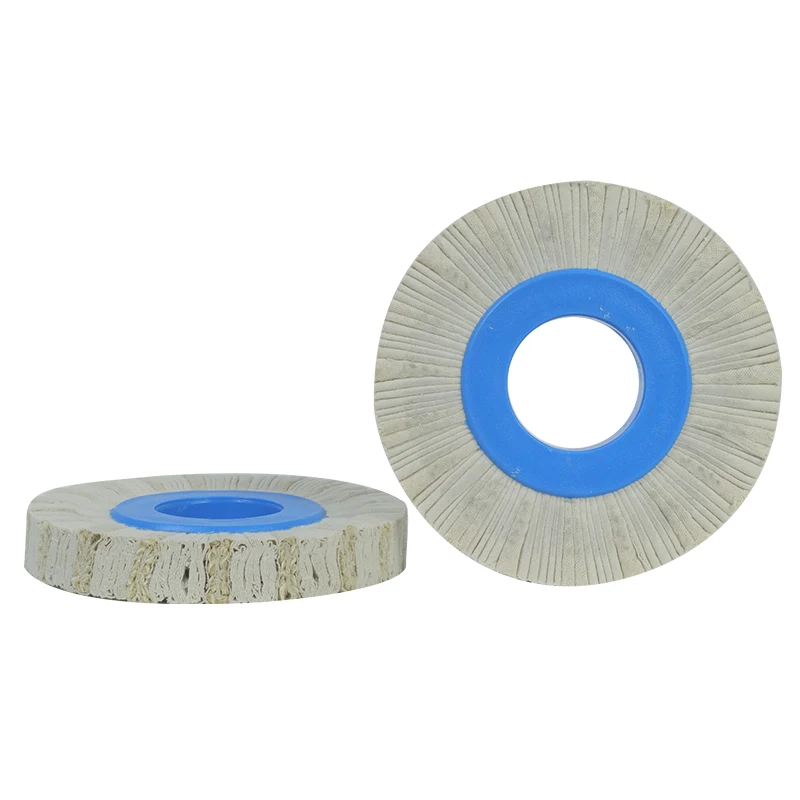 السيزال المواد التلميع عجلة لآلة حافة النطاقات ، قسط الجودة ، 150x50x25 مللي متر ، 2 قطعة