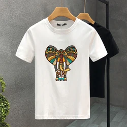 Luxury Thailand Elephant For Men's T-shirt Cotton High Quality Creativity Printing Summer Tees Brand Tops Unisex Oversized S-7XL