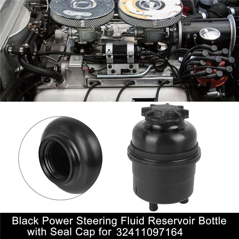

Authentic Power Steering Pump Reservoir Bottle W/ Cap 32411097164 For Porsche BMW E36 E46 E39 E53 E60 E90