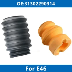 2Pcs Rubber Buffer Front Rear Suspension Shock Absorber Bump Stop 31302290314 33502290319 for BMW E46 318 320 325 330 Touring