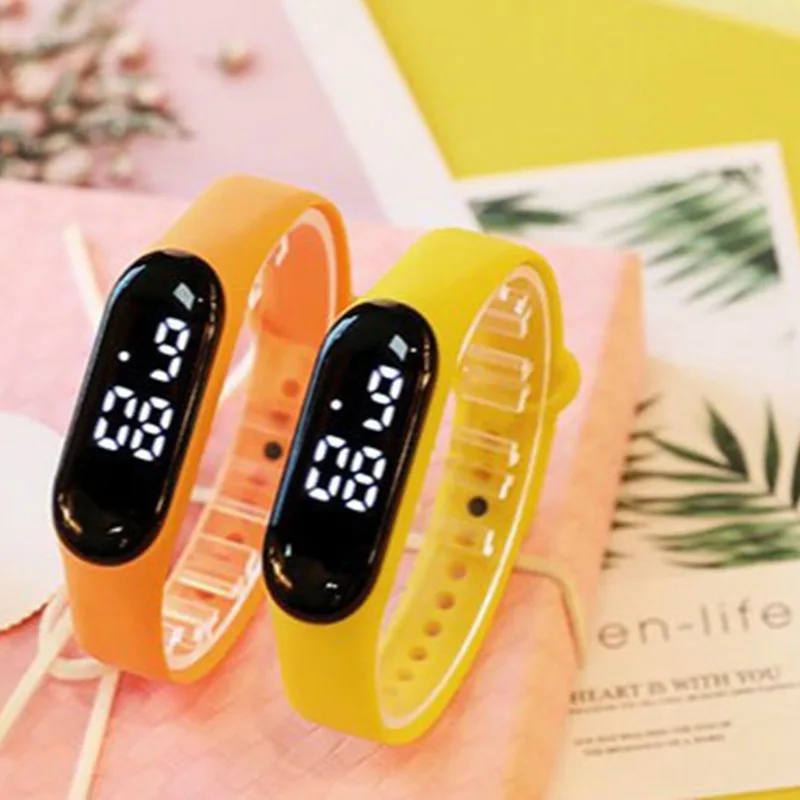 

Светодиодные цифровые часы для женщин и мужчин, повседневные модные спортивные часы, электронные силиконовые наручные часы для детей, Reloj Mujer Montre