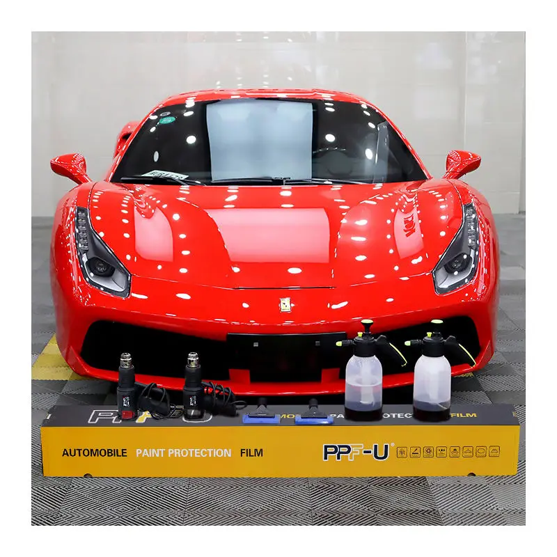 

PPF-U 7.5 mil Supplier Anti-scratch Self Heal Tpu Clear Paint Protection Wrapping 1.52*15m Ppf Film Self Healing PPF Roll