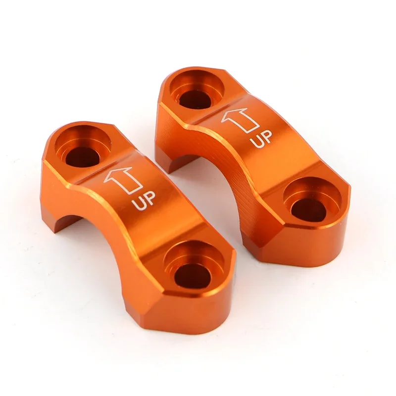Motorcycle Rearview Mirror Bracket Brake Master Cylinder Mirror Mount Clamp Cover CNC Aluminum Orange 790 Duke 2018 2019 For KTM