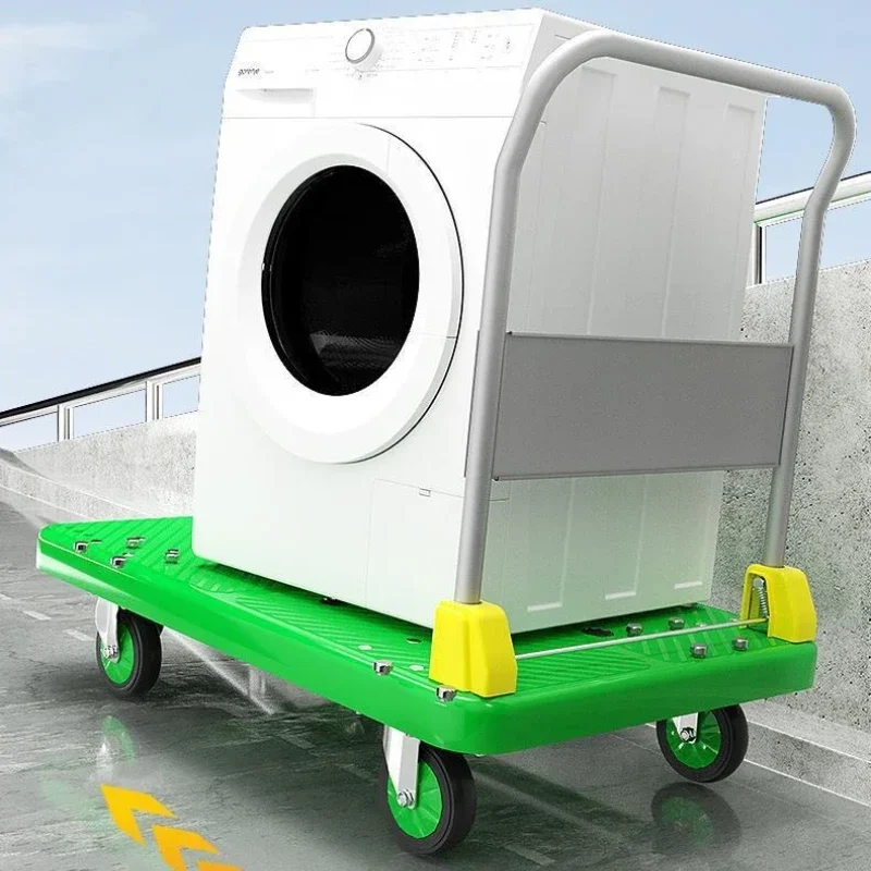 Multi-functional YIGE flatbed truck, truck, light sound trolley, plastic folding trolley, trailer trolley