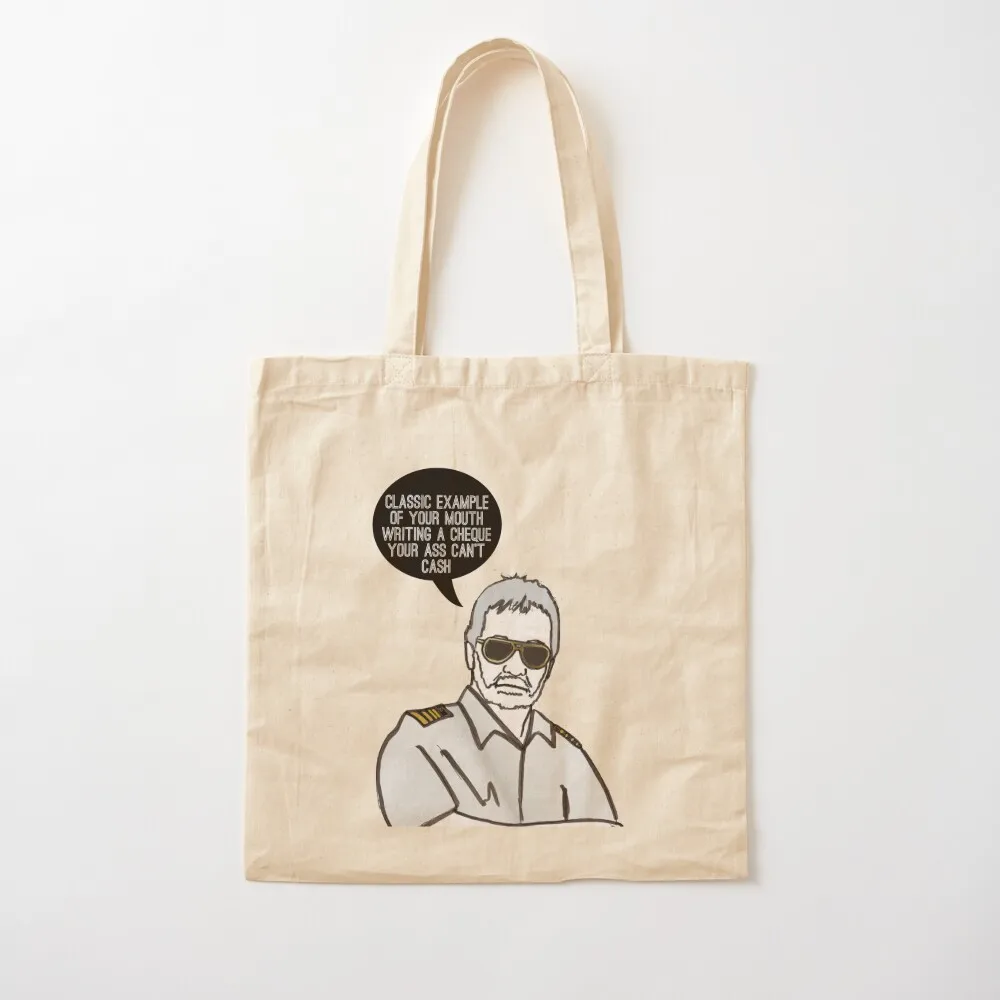 حقيبة كابتن كلاسيكية للمتسوقين تحمل شعار حقيبة تسوق نسائية للمتسوقين #2