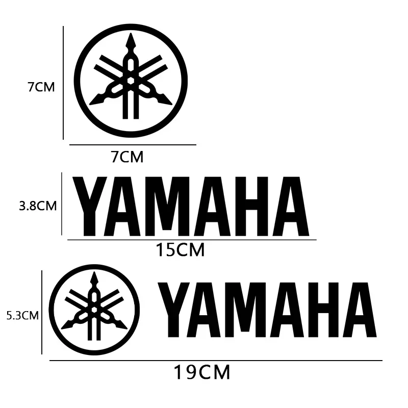 Reflective Helmet Motorcycle Fuel Tank Decal Personality Body Sticker For YAMAHA R1 R6 Fz6 Xj6 R15 TMAX YS125 XTZ125 IB E8 Rxv #2