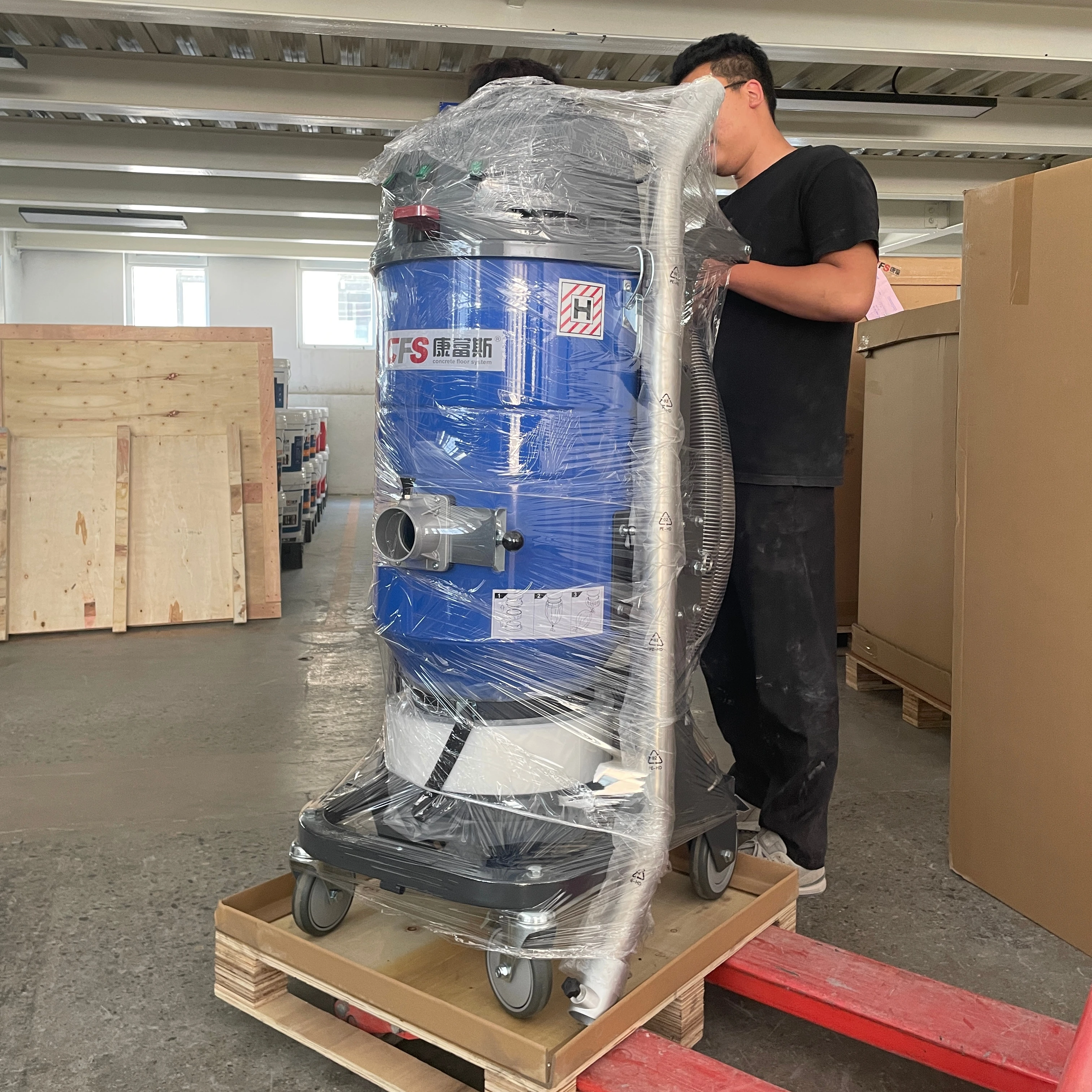 

Factory Price Floor Grinder Polisher CFS-VC310 Three Motor Cleaner Big Powerful for Concrete Grinding