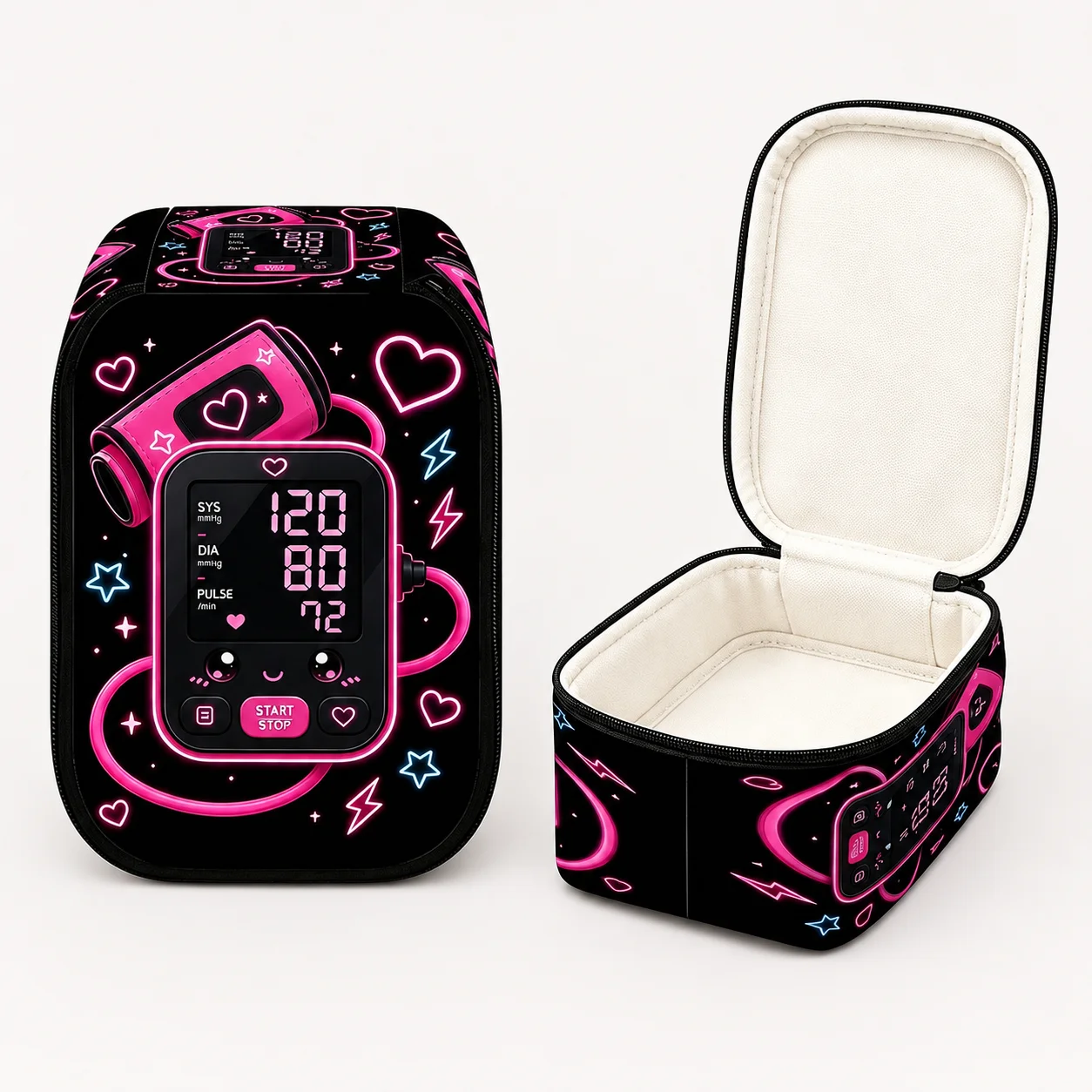 Blood Pressure Monitor - حقيبة تخزين جهاز قياس ضغط الدم،