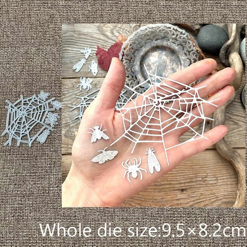 New Design Craft Metal stencil mold Cutting Dies label tags keys spider web scrapbook die cuts Album Paper Card Craft Embossing