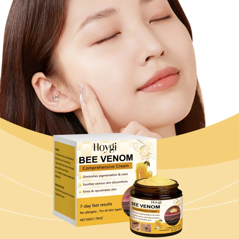 

Bee Venom Skin Care Cream For Hydrating, Moisturizing, Gentle Nourishment, Softening Skin, Daily Application, Facial Lotion