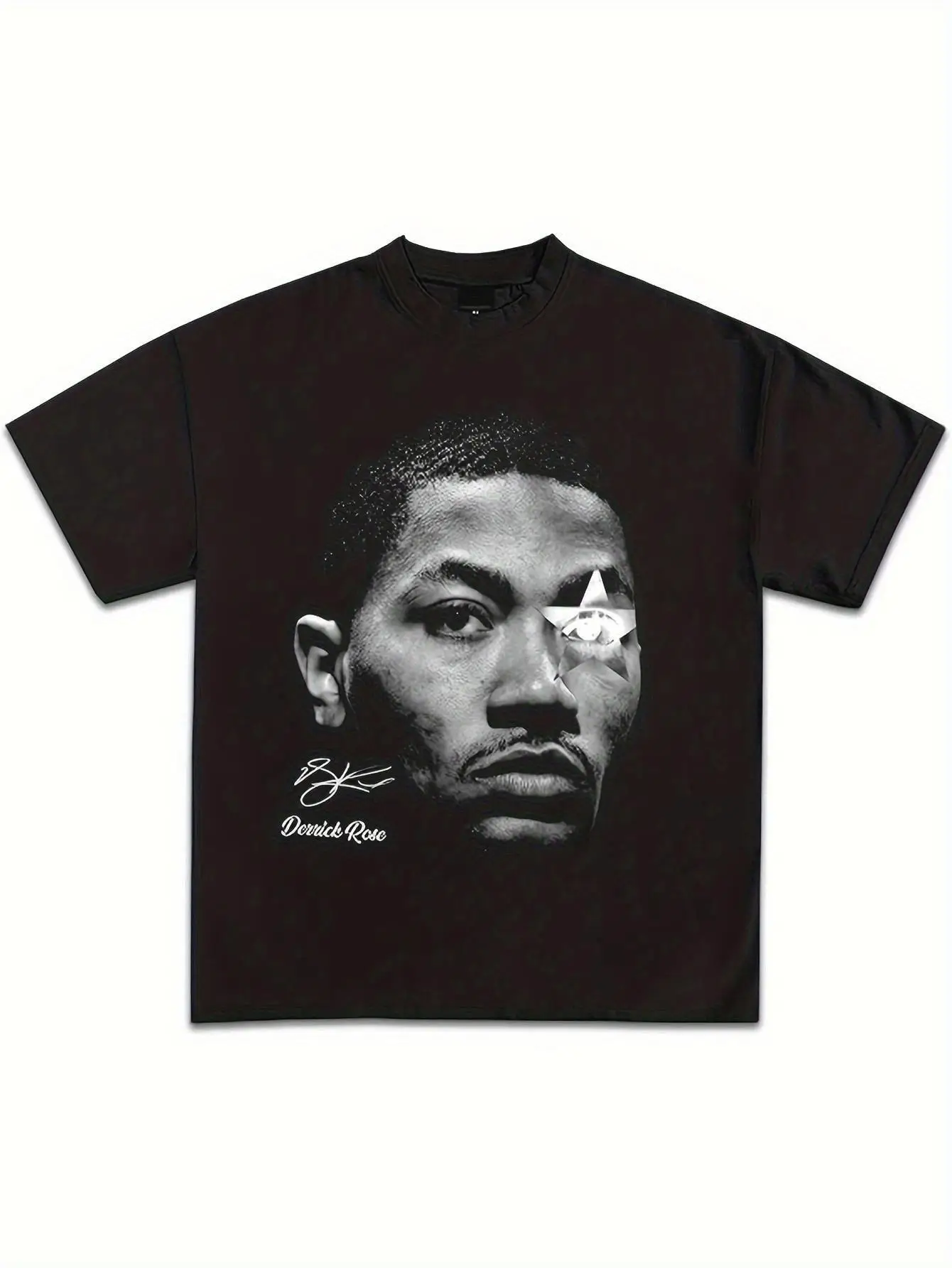 The New 2026 Men's Cotton T-shirt Is on The Rise, Blending Street Style and Artistic This Short-sleeved T-shirt Showcases A Striking Pattern That Reflects The Creative Spirit. This Design Captures The Essence of Individual Expression and Urban Charm.