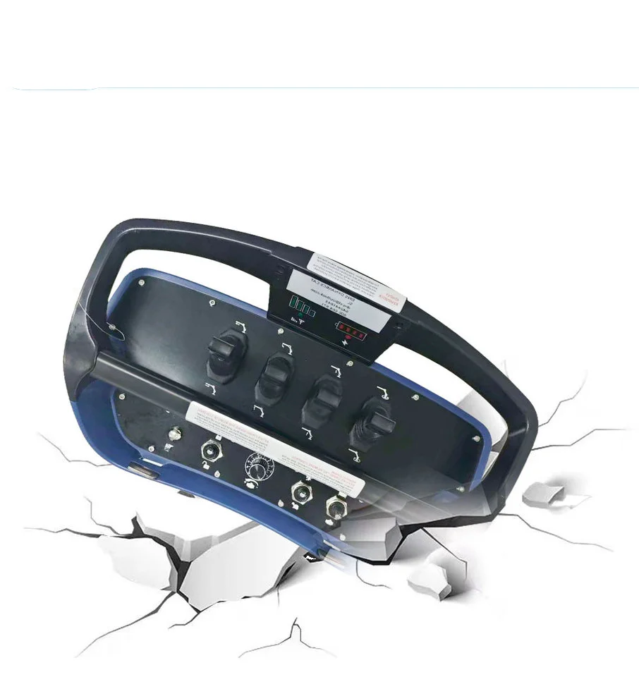 Crane Remote Controls Industrial 12V 24V Hydraulic Radio Remote Control 4 Joysticks Output 433MHz Vehicle Aerial Work