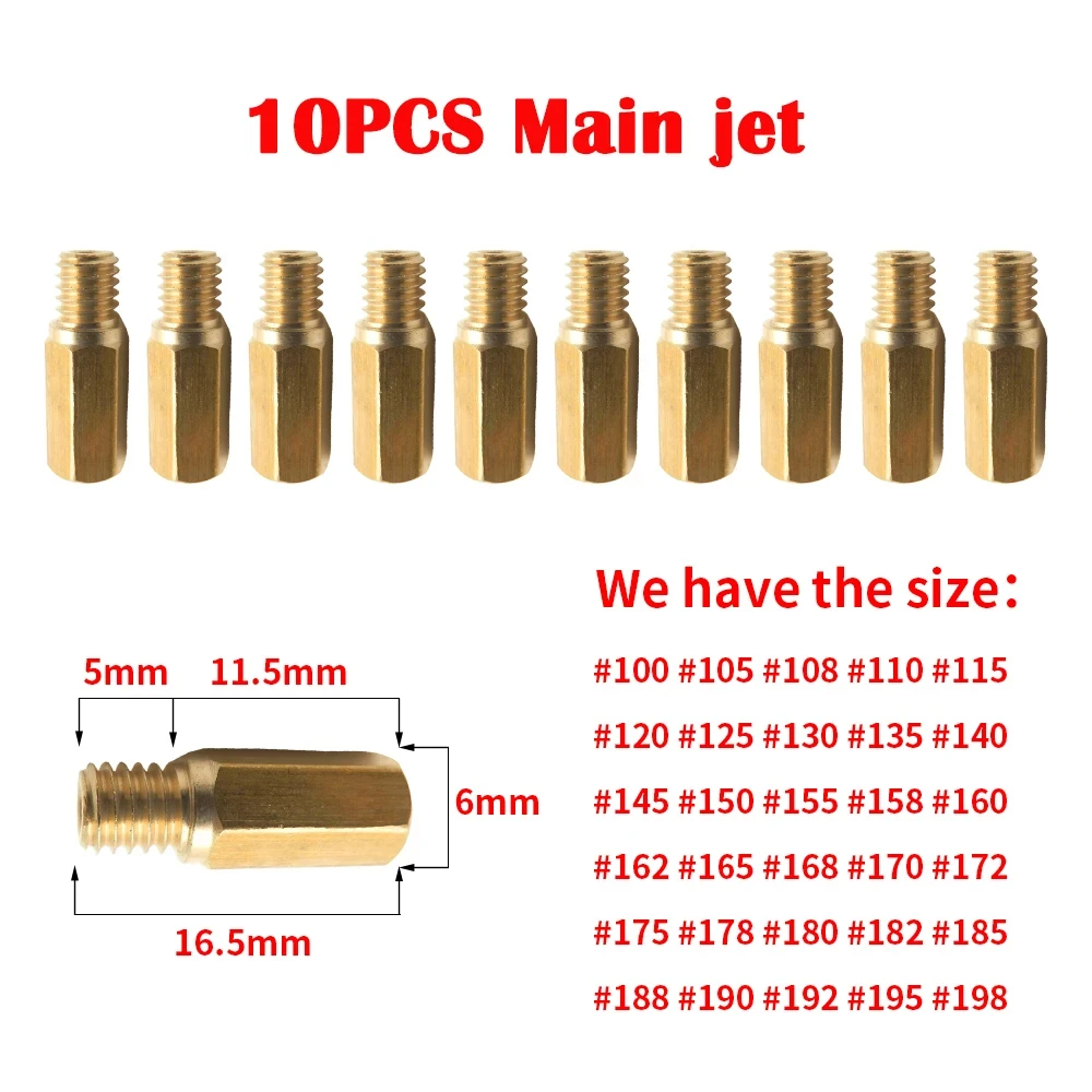 Marsi 10Pcs Motorcy… - image