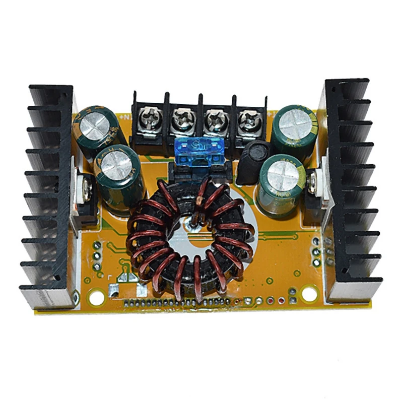 10A DC 7V-36V DC High-Power Adjustable Step-Down Power Supply Module, Constant Voltage Constant Current with LCD Screen