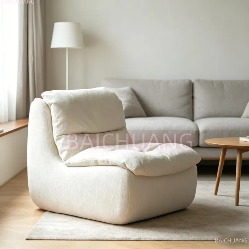 

Vacuum compression single sofa, lounge chair, living room, bedroom, balcony, internet famous, casual, reclining or sleeping