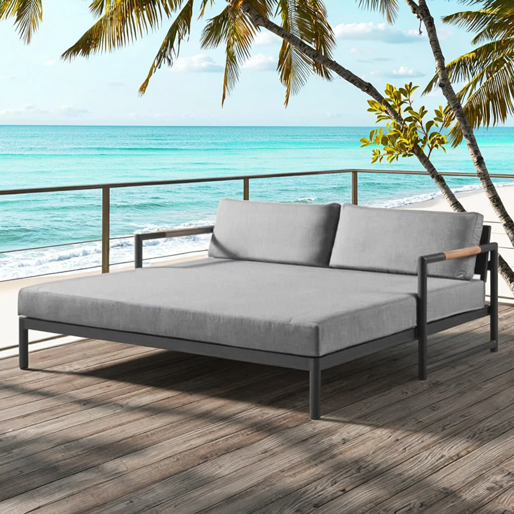 Kursi Santai Aluminium Tepi Ko - Outdoor Furniture For Sale ulasan dan harga
