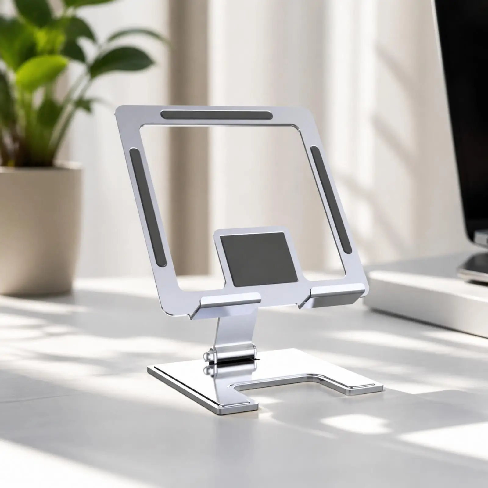 Foldable Stand 360-Degree Rotation Rotating Stand Non-Slip Holder for Video Calls, Streaming, Reading